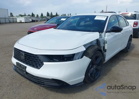 2024 Honda Accord Hybrid Sport-L из США, поврежденный, VIN 1HGCY2F79RA090389